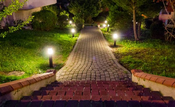 Outdoor Landscape Lighting in Weatherford TX